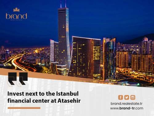 Invest next to Istanbul Financial Center in Ataşehir